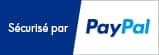 Sécurisé par PayPal