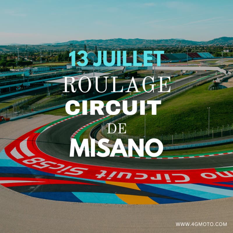 Roulage sur le circuit de MISANO (BOX INCLUS) - Bannière