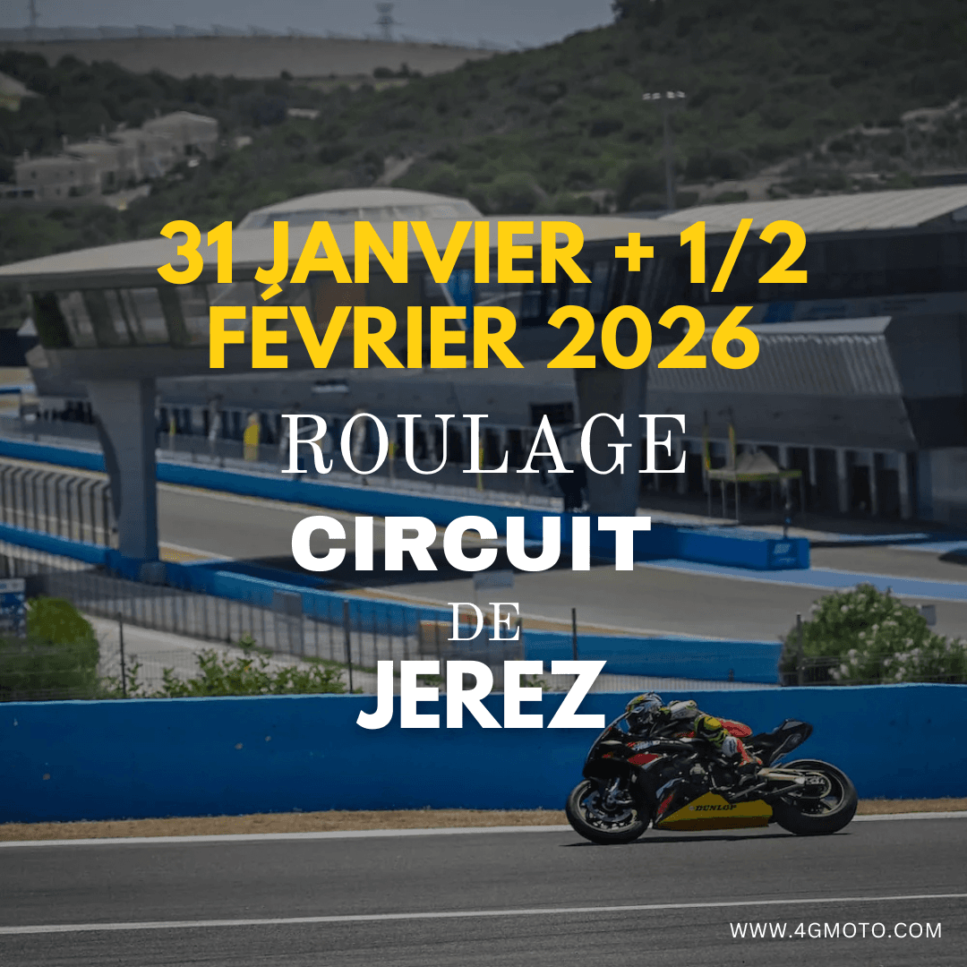 Roulage 3 jours (BOX INCLUS) sur le circuit de JEREZ - Bannière